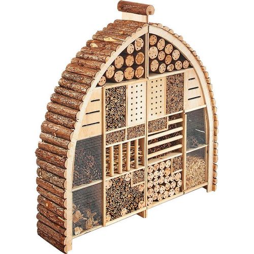 Tierhaus LOCKER "Luxury XXL", beige (natur), B:101cm H:109cm T:23cm, Massivholz, Tierhäuser, Tierhaus