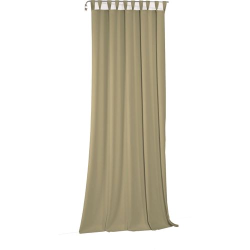 Vorhang WIRTH "Newbury", braun (schlamm), B:130cm H:275cm, Baumwolle, Polyester, Gardinen, Vorhang, nach Maß