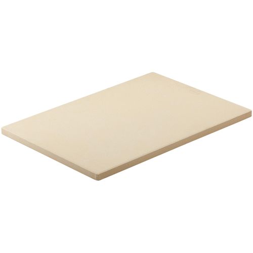 Backstein RÖSLE "für Grill und Backofen, 25235", weiß, B:30cm H:1,5cm T:42cm, Cordierit, Backbleche, Backstein, Pizzastein zum Backen von Pizza, Flammkuchen oder Brot, 42x30 cm
