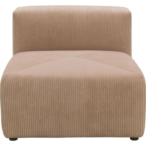 Sofaelement HOME AFFAIRE "Gerrid", rosa (rose), B:85cm H:69cm T:108cm, 100% Polyester, Polsterelemente, Sofaelement, Cord-Bezug, Mittelelement, auch einzeln stellbar