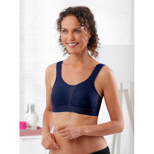 Sport-BH SWEGMARK OF SWEDEN, Damen, Gr. 80, Cup C, nachtblau, 85% Polyamid, 15% Elasthan, BHs Sport-BH
