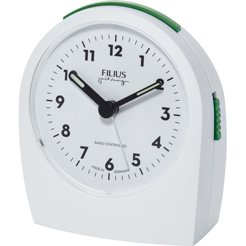 Funkwecker FILIUS ZEITDESIGN "0545-0", weiß, Wecker, Funkwecker