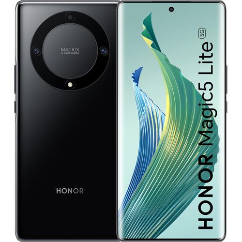 Honor Magic 5 Lite 8+256GB 6,67" 5G Schwarz ITA HONOR