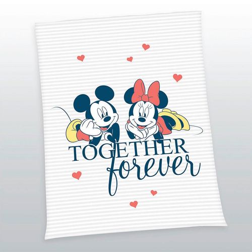 Disney Decke, Mehrfarbig, Textil, 150x200 cm, Oeko-Tex® Standard 100, pflegeleicht, Wohntextilien, Decken, Kuscheldecken