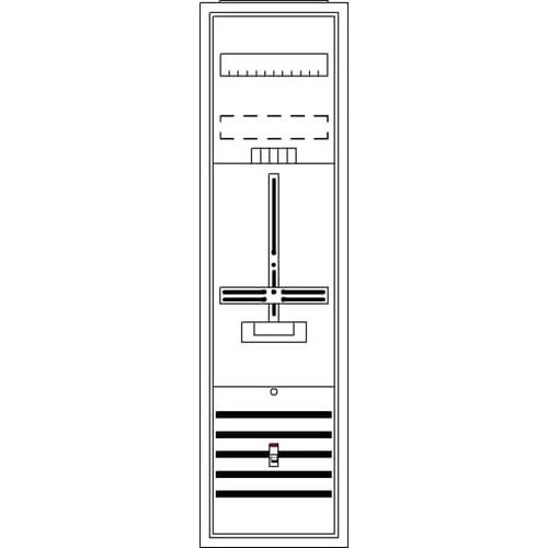 STRIEBEL & JOHN Komplettschrank, AP Dreipunkt, A17 1Z