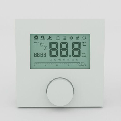 Möhlenhoff Alpha-Regler direct 230V St., RD 20203-11N4 230 V Triac Standard 230 V: Heizen, feste Absenkdifferenz, Absenkeingang, für Stellantriebe mit Wirksinn NC