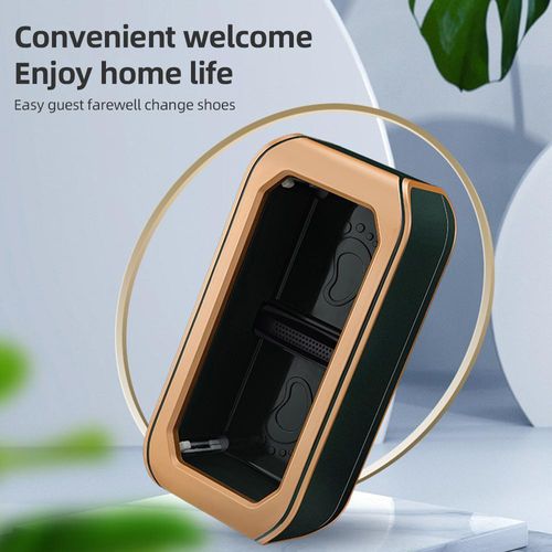 Automatischer Schuhüberzugsspender – Überzugsmaschine mit 200 Stück rutschfestem Einweg-Überzug, tragbar für drinnen, Zuhause, Supermarkt, Geschäfte, Krankenhaus