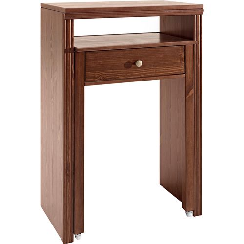 Schreibtisch HEINE HOME, braun, B:60cm H:88cm, Tische, Schreibtisch