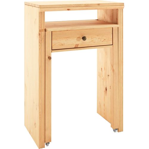 Schreibtisch HEINE HOME, gelaugt, geölt, B:60cm H:88cm, Tische, Schreibtisch