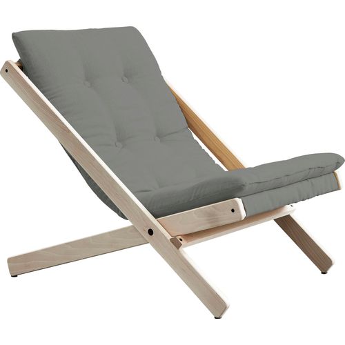 Klappstuhl KARUP DESIGN "Boogie", grau (grau, natur), Stühle, Klappstuhl, Bezugsqualität 1