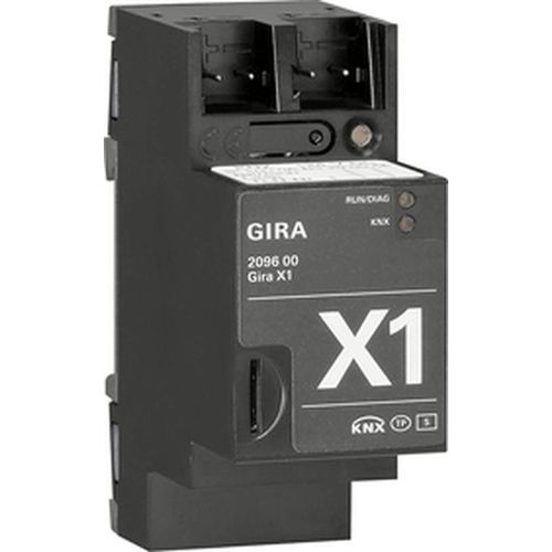 Gira Gira X1 209600 KNX-Visualisierungsserver, Logikmodul, App‑Steuerung, IP20