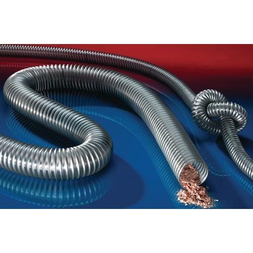 Absaug- u.Gebläseschlauch TIMBERDUC® PUR 532 AS ID 70mm AD 78,00mm 4mm L.10m