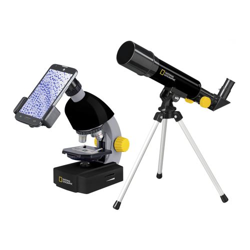 National Geographic Astronomie- und Mikroskopie-Set, mit viel Zubehör