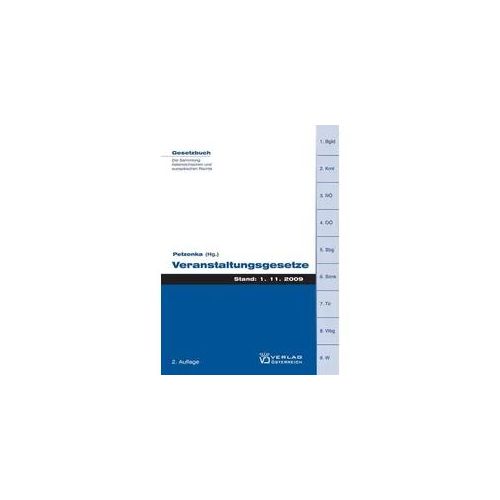 Veranstaltungsgesetze