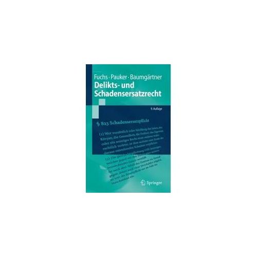 Delikts- und Schadensersatzrecht