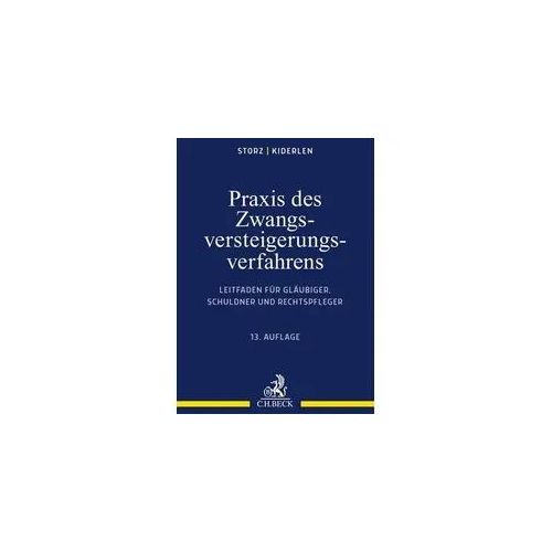 Praxis des Zwangsversteigerungsverfahrens