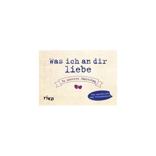 Was ich an dir liebe – Zu unserem Jahrestag
