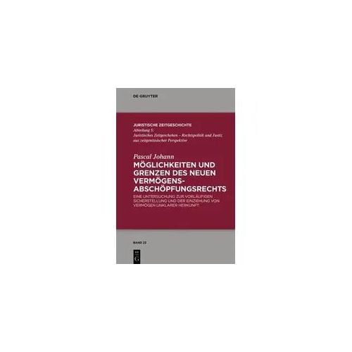 Möglichkeiten und Grenzen des neuen Vermögensabschöpfungsrechts