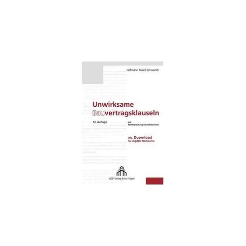 Unwirksame Bauvertragsklauseln