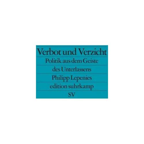 Verbot und Verzicht