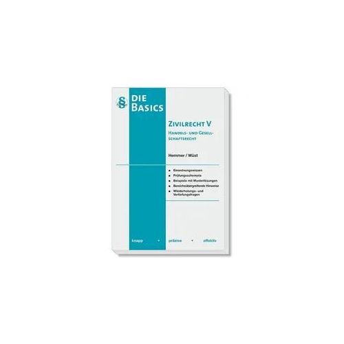 Basics Zivilrecht V - Handels- und Gesellschaftsrecht