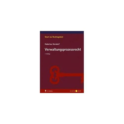 Verwaltungsprozessrecht