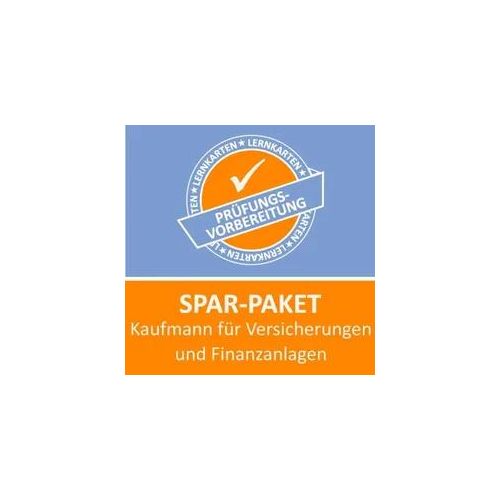 Lernkarten Paket Kaufmann für Versicherungen und Finanzanlagen