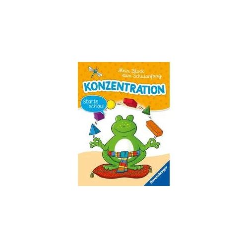 Mein Block zum Schulanfang: Konzentration
