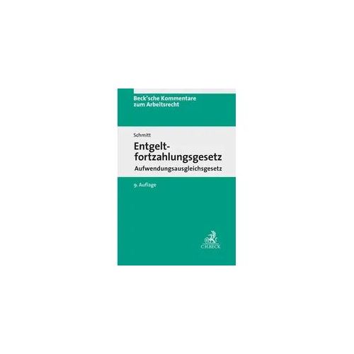Entgeltfortzahlungsgesetz. EFZG AAG