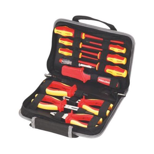 Werkzeugmappe Projahn VDE, für Elektriker, 12-tlg.