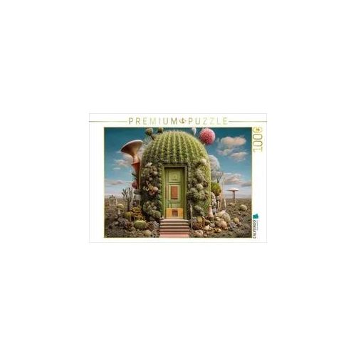 CALVENDO Puzzle Kaktusarchitektur mit Charakter 1000 Teile Lege-Größe 64x48cm Foto-Puzzle für glückliche Stunden