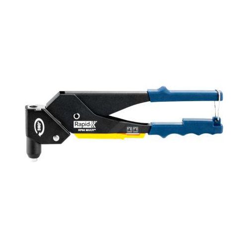 Nietzange Rapid RP60 Multi™, 360°-Kopf, für Nieten mit 3,2/4,0/4,8 mm, inkl. Messwerkzeug, 3 Bohrer, 150 Nieten