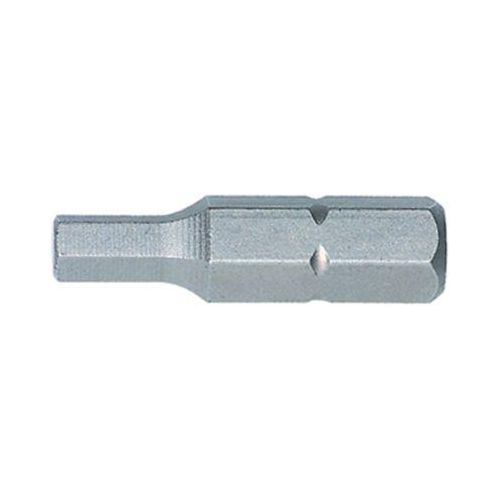Sechskant-Bit WIHA, SW 6 mm, Antrieb 1/4 Zoll, C 6,3, L 25 mm