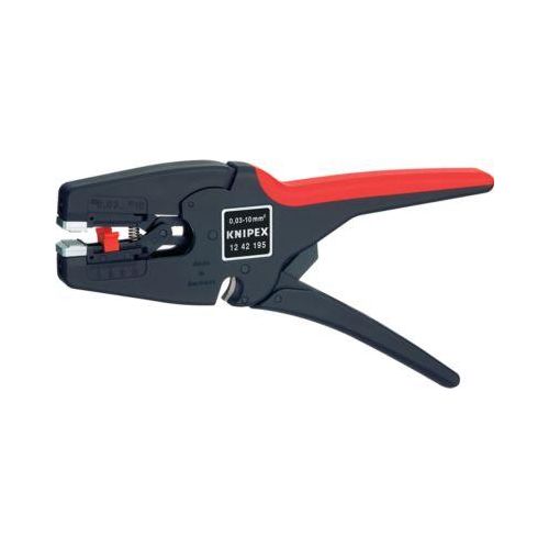 KNIPEX Abisolierzange 195 mm selbstanp.