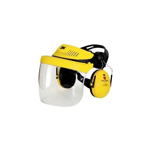 3M G500 5V5F1H51GU Gesichtsschutz EN 352, EN 166 Gelb