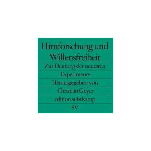 Hirnforschung und Willensfreiheit