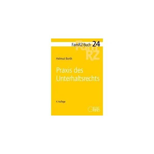 Praxis des Unterhaltsrechts