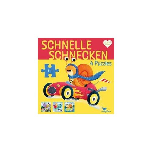 Schnelle Schnecken - 4 Puzzles