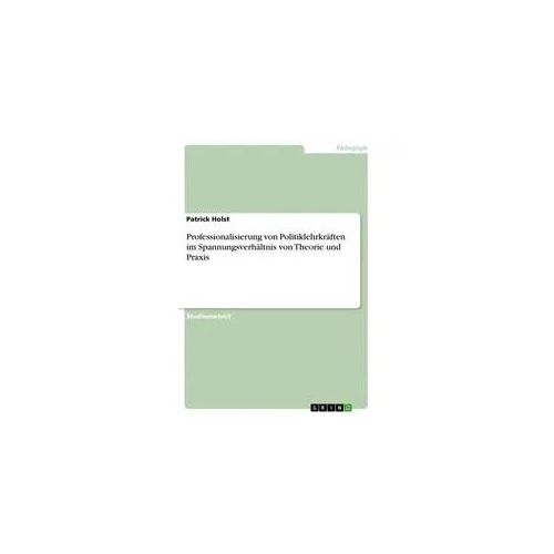 Professionalisierung von Politiklehrkräften im Spannungsverhältnis von Theorie und Praxis