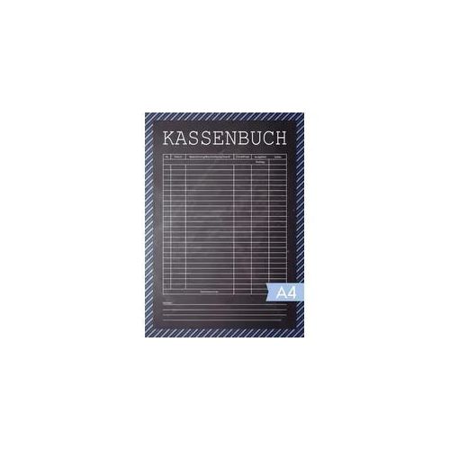 Kassenbuch DIN A4 für Kleinunternehmer, Vereine, Haushalt usw. für Einnahmen-Ausgaben ohne MwSt.
