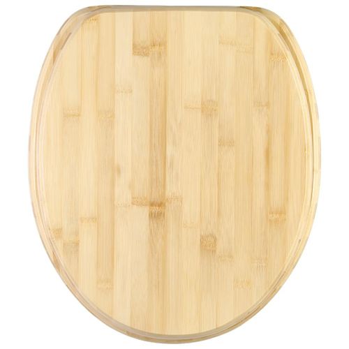 WC-Sitz SANILO "Bambus", holzfarben, B:37,7cm L:47cm, WC-Sitze, WC-Sitz