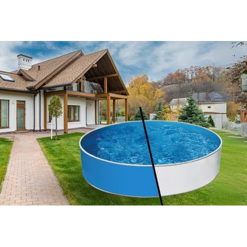 Mountfield Azuro 240 blau-weiß mit Skimfilter