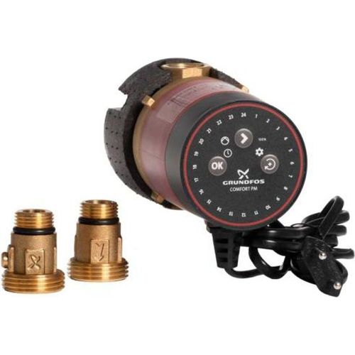 Grundfos Comfort Zirkulationspumpe 15-14 BXU PM 140 mm