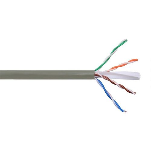 CAT6 UTP Ethernet-Kabelrolle 305 m – CCA – Grau - 305 Meter [20047]
