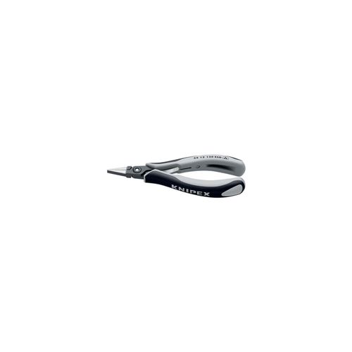 KNIPEX 34 12 130 ESD Präzisions-Elektronik-Greifzange ESD mit Mehrkomponenten-Hüllen brüniert 130 mm)