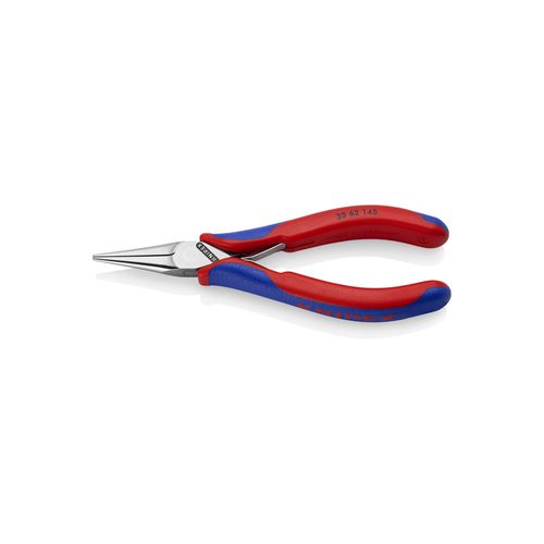 KNIPEX 35 62 145 Elektronik-Greifzange mit Mehrkomponenten-Hüllen spiegelpoliert 145 mm)