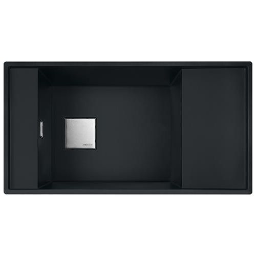 Franke Spüle Fresno FSG 211 Fragranit+ flächenbündig einbaubar oder unterbaubar Black Matt