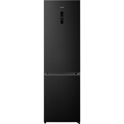 Gorenje NRK620AABXL4 Kühl-Gefrier-Kombination, 336 Liter, No Frost plus, Fast Freeze, gebürstetes Metall schwarz