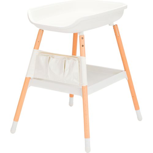 Wickeltisch FILLIKID, Baby, weiß (weiß, natur), Metall, Wickeltische Wickeltisch
