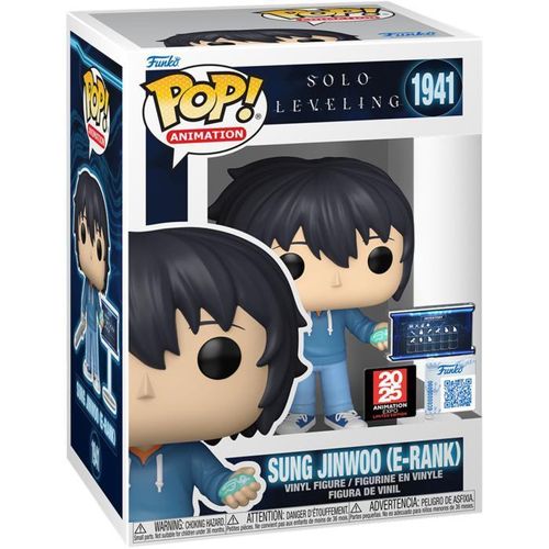 Funko Pop! Animation: Solo Leveling - Sung Jinwoo with Inventory (E-Rank) (2025 Animation Expo Convention Exclusive) # 1941
